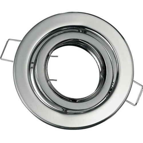 Kruhová - FAN INC-REFLEX-SM1 CR Zápustné svítidlo Reflex, nastavitelné, chromové, průměr 10 cm - FANEUROPE - foto 1
