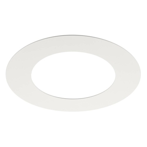 Pojistky, baterie, startéry - LA 1006148 Numinos® L montážní rámeček kulatý 240/150 mm bílý - BIG WHITE (SLV) - foto 1