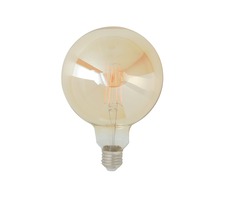 E27 - FAN I-LUXA-V-E27-G125 Dekorativní LED žárovka LUXA jantar E27 8W 806LM 2500K 300° 125x175MM 15000h CRI80 - FANEUROPE