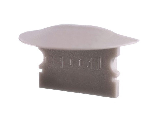 Krytky pro Al profily - IMPR 978651 Koncovka F-ET-02-15 šedá 30 mm 2 ks - LIGHT IMPRESSIONS - foto 1