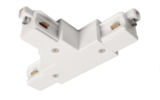 Lišty a příslušenství - IMPR 720024 Deko-Light 1-fázový kolejnicový systém, D One T-spojka, levé-levé-pravé, 220-240V bílá RAL 9016 121 mm