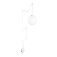 Koule - ILUX 160863 Závěsné svítidlo Ideal Lux Boa SP1 bianco 160863 bílé - IDEALLUX