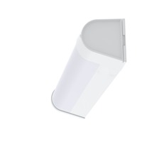Koupelnová - SLC SLC8961 LED nástěnné svítidlo Bano 600 bílé 1128lm 2700/3200/4000K Ra80 stmívatelné se zásuvkou IP44 - TLG
