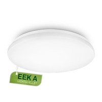 Kruhová - BRILO 3867016 Elipso A stropní svítidlo pr.37,5 cm - 12W, 2520lm, LED, energetická třída A, bílé - BRILO
