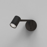 S ramenem - AST 1286088 Nástěnné svítidlo pro čtení Ascoli Swing 6W GU10 černá - ASTRO Lighting