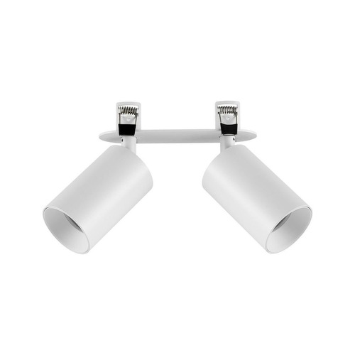 Kruhová - IMPR 565757 Deko-Light vestavné bodové svítidlo Can Tilt kulaté, 2x 7,5 W GU10, bílá - foto 1