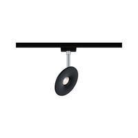 Svítidla - P 96938 URail LED-spot Sphere černá mat chrom 7,4W 2.700K - PAULMANN