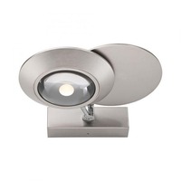 Nepřímé osvětlení - PN 9052-18 LED stropní svítidlo PURE Oculis, metalická šedá, stmívatelné, otočné a nastavitelné 2700K - PAUL NEUHAUS