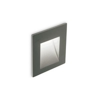 Zapuštěná - ILUX 269009 LED Nástěnné zápustné svítidlo Ideal Lux BIT ANTRACITE 3000K 269009 3W 215lm 3000K IP65 6,5cm antracitové - IDEALLUX