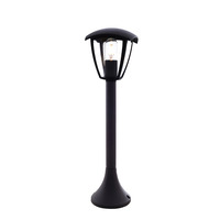 LED zahradní světla - Trávníková lampa 60cm Matt Black 1xE27