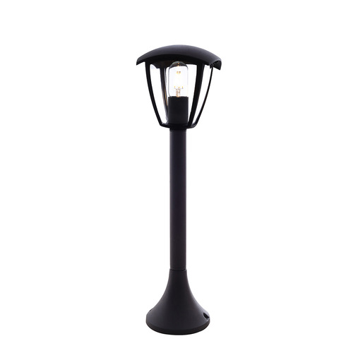 LED zahradní světla - Trávníková lampa 60cm Matt Black 1xE27 - foto 1
