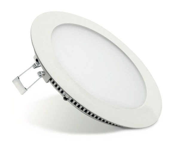 Kruhová - CEN PT-061240 LED PANEL PTONDO KRUH ZAPUŠTĚNÝ 120x15mm 6W 4000K 400Lm 120d IP20  - CENTURY - foto 1