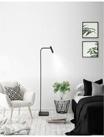 Stojací lampy - NV 7140183 Stojací lampa SICILY černý hliník LED 3W 3000K - NOVA LUCE