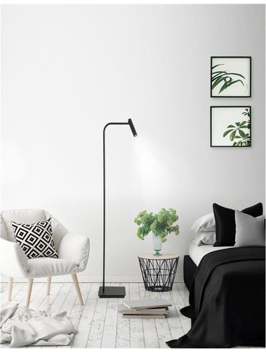 Stojací lampy - NV 7140183 Stojací lampa SICILY černý hliník LED 3W 3000K - NOVA LUCE - foto 1