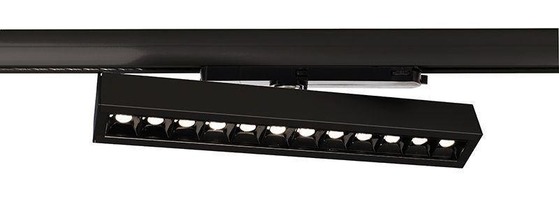 Svítidla - IMPR 707071 Deko-Light kolejnicový systém 3-fázový 230V Ain 24-30W 120-240V 30,5W 3000 K černá 336 mm