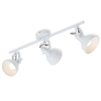 Bodová - BRILO 2049-036 Bodové svítidlo 55,4 cm 3x E14 40W bílé - BRILO