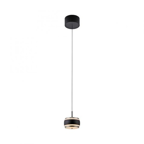 Kruhová - PN 2503-18 Závěsné svítidlo PURE Falling Rings, černá / metalická šedá 2200-5000K - PAUL NEUHAUS - foto 1