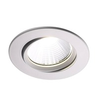 Kruhová - NOR 47570101 Vestavné svítidlo Fremont 2700K 1-Kit 5,5W LED bílá - NORDLUX