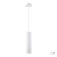 Válec - OS KUM68404 KUMA S3 závěsné skleněné svítidlo bílá IP20 3000 K 64W LED - OSMONT