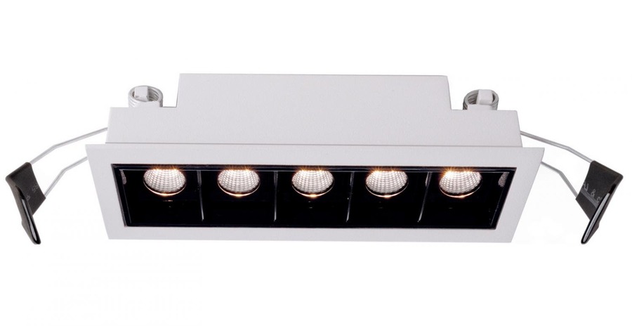 Hranatá - IMPR 565250 Zápustné svítidlo Ceti 5 bílá 10W LED 2900K 640lm - LIGHT IMPRESSIONS - foto 1