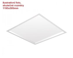 LED panely - KHL K50505.W.MP.3K.DA LED panel ELITE bílý LED 72W 3000K 1195x595mm mikroprisma DALI hranaté - KOHL-Lighting