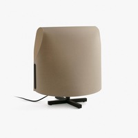 Stolní lampy dekorační - FARO 23002-58 LUANG M stolní lampa, černá/hnědá - FARO