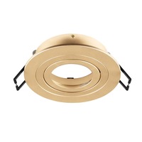 Kruhová - LA 1007344 NEW TRIA® 75 kroužek pro vestavbu do stropu, D: 9,3 H: 2,6 cm, IP 20, růžové zlato - BIG WHITE (SLV)