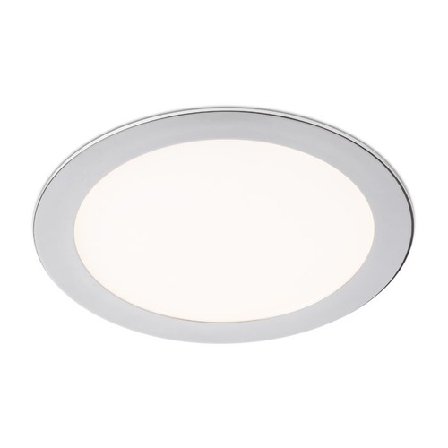 Kruhová - RED R12123 SLENDER R 22 zápustná chrom 230V LED 18W 3000K - RED - DESIGN RENDL - foto 1