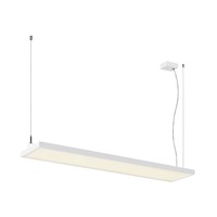 Vícečetná - LA 1007469 WORKLIGHT PRO 120 závěsné svítidlo, 120 cm, 4000 K, DALI, Touch, bílá - BIG WHITE (SLV)
