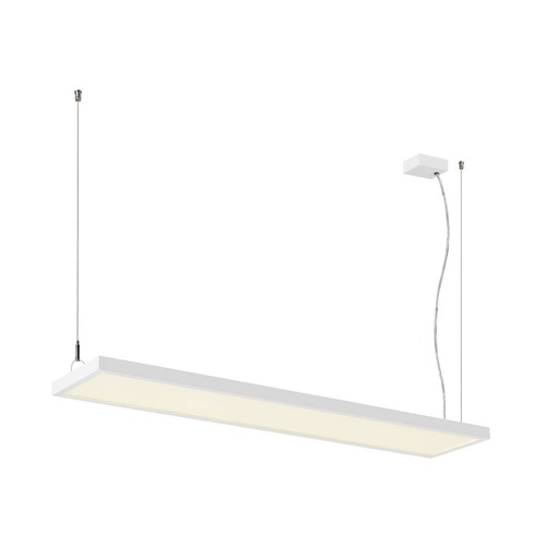 Vícečetná - LA 1007469 WORKLIGHT PRO 120 závěsné svítidlo, 120 cm, 4000 K, DALI, Touch, bílá - BIG WHITE (SLV) - foto 1