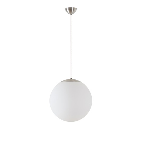 Koule - OS ISI70317 ISIS S3 PM-M závěsné plastové svítidlo kartáčovaná nerez / bílá IP40 3000 K 27W LED - OSMONT - foto 1