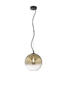 Dekorativní - FAN I-MARTE-S25 ORO Závěsné svítidlo Marte (zlaté sklo) 1 x E27, 25 x 148.9 cm - FANEUROPE