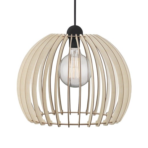 Dekorativní - NOR 84843014 Závěsné svítidlo Chino 40 1x60W E27 dřevo - NORDLUX - foto 1
