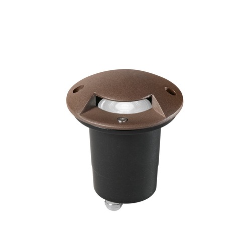 Zapuštěná - FAN I-HUMMER-R1-BRO AKCE - Pojízdné svítidlo Faro Carrabile Hummer Inox, bronzové, 1 x GU10, 10,5 x 10,5 x 14,4 cm, IP67 - FANEUROPE - foto 1