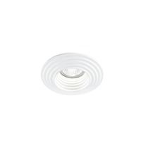 Kruhová - FAN INC-SPETTRO-R1 Zápustné svítidlo SPETTRO, sádra, kulaté, bílé, 35 W - FANEUROPE