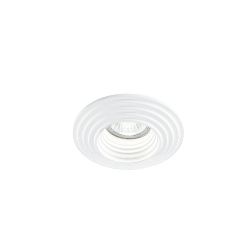 Kruhová - FAN INC-SPETTRO-R1 Zápustné svítidlo SPETTRO, sádra, kulaté, bílé, 35 W - FANEUROPE - foto 1