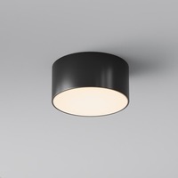 Přisazená - M O430CL-L15B3K Stropní svítidlo Zon IP65 3000K 15W černý hliník teplá bílá - MAYTONI