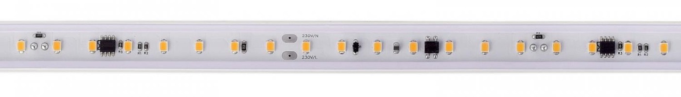 Hlavní osvětlení - IMPR 840386 Deko-Light flexibilní LED pásek 2835-84-230V-3000K-15m-PVC Extrusion 220-240V AC/50-60Hz 14,00 W/m 3000 K 1470 lm/m 15000 mm