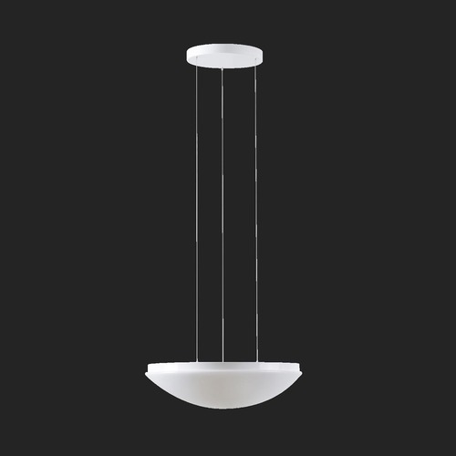 Kruhová - OS TIT68505 TITAN LE3 závěsné plastové svítidlo bílá IP40 4000 K 35W LED DALI (původní kód OS 68505) - OSMONT - foto 1