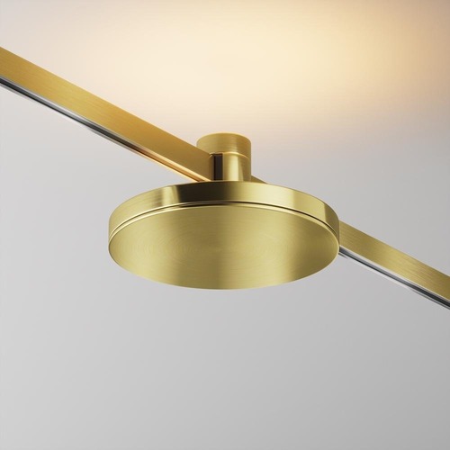 Lištové Magnetic Maytoni Flarity - M TR152-1-7W2.7K-BS-DE Svítidlo pro kolejnicový systém Plato 2700K 7W teplá bílá 250lm mosaz hliník Flarity - MAYTONI - foto 1