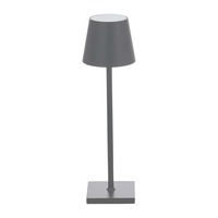 LED svítidla pro skříně a nábytek - LED stolní lampa 2.5W CCT DIMMABLE šedá