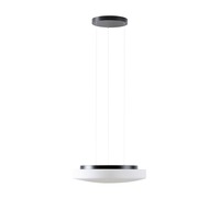 Kruhová - OS EDN67454 EDNA LE5 závěsné skleněné svítidlo černá / bílá IP40 3000 K 27W LED DALI (původní kód OS 67454) - OSMONT