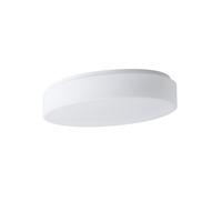 Kruhová - OS GEM48688 GEMINI 1 stropní/nástěnné skleněné svítidlo bílá IP43 4000 K 18W LED - OSMONT