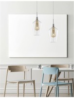 Kónická - NV 1500202831 Závěsné svítidlo FILO chromovaný hliník čiré sklo a zlatý rám G9 1x5W bez žárovky - NOVA LUCE