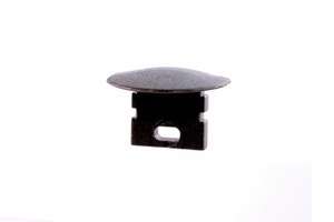 Krytky pro Al profily - IMPR 978692 Koncovka F-ET-02-05 sada - 2ks černá - LIGHT IMPRESSIONS