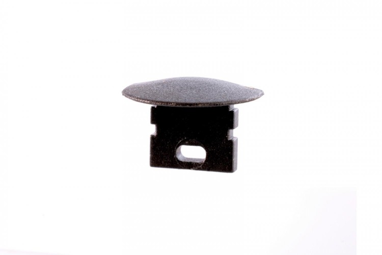 Krytky pro Al profily - IMPR 978692 Koncovka F-ET-02-05 sada - 2ks černá - LIGHT IMPRESSIONS - foto 1