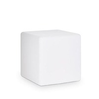 Dekorační - ILUX 191607 Venkovní stojací lampa Ideal Lux Luna PT1 D50 191607 bílá 50cm - IDEALLUX