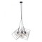 Vícečetná - LD 15490-18 SKELETTON Závěsné svítidlo v černé barvě s kovovým tělem v trendy retro designu - LEUCHTEN DIREKT / JUST LIGHT