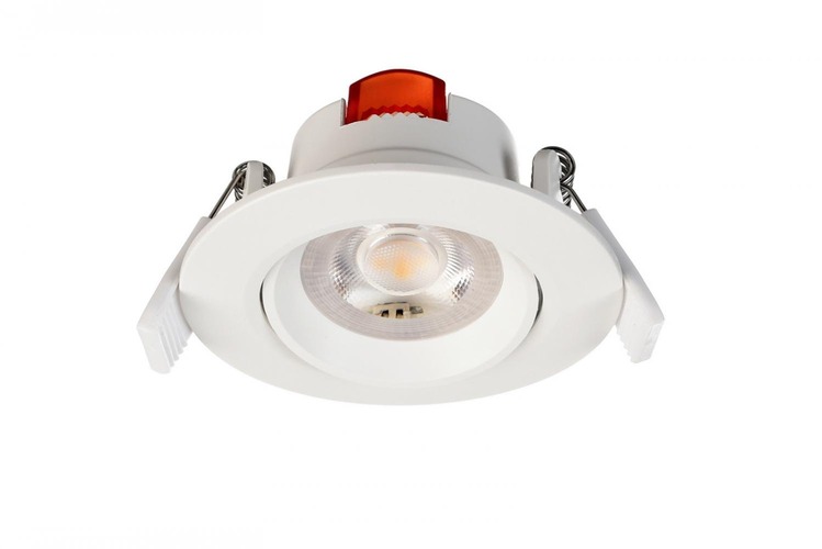 Kruhová - IMPR 565337 Deko-Light stropní vestavné svítidlo SMD-68-230V-2700K-kulaté 230V 6,5W 2700 K 510 lm bílá RAL 9016 - foto 1