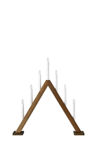 Interiérové dekorace - MAR 706226 Ariele dřevěný adventní svícen 54 cm - Markslöjd - foto 1